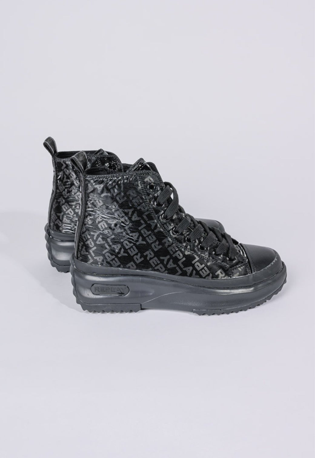 סניקרס גבוהות Aqua Allover נשים - Replay