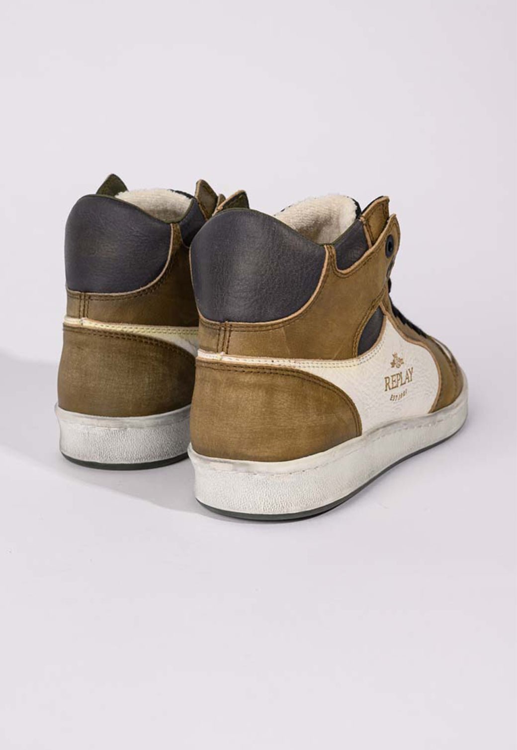 סניקרס גבוהות Century Vintage גברים - Replay