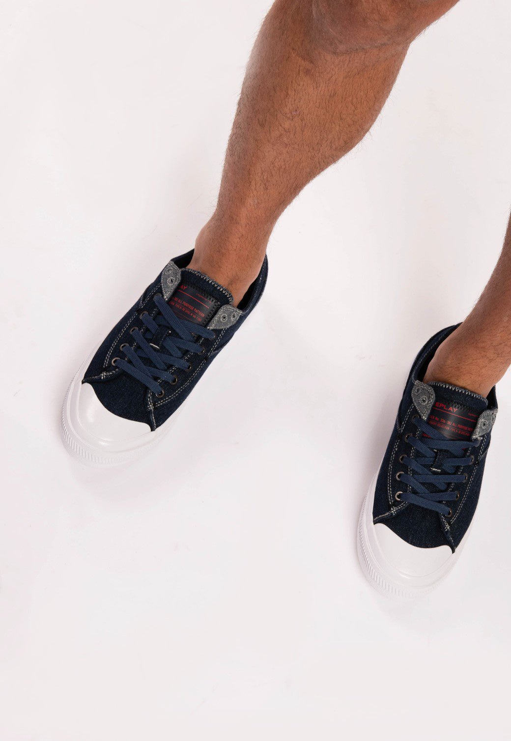 סניקרס Snap Low דנים Rv גברים - Replay