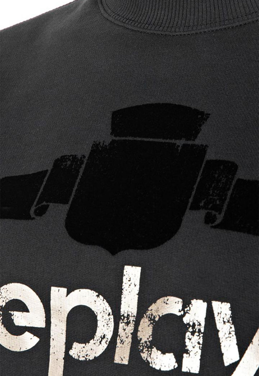 סווטישרט עם לוגו גדול נשים - Replay