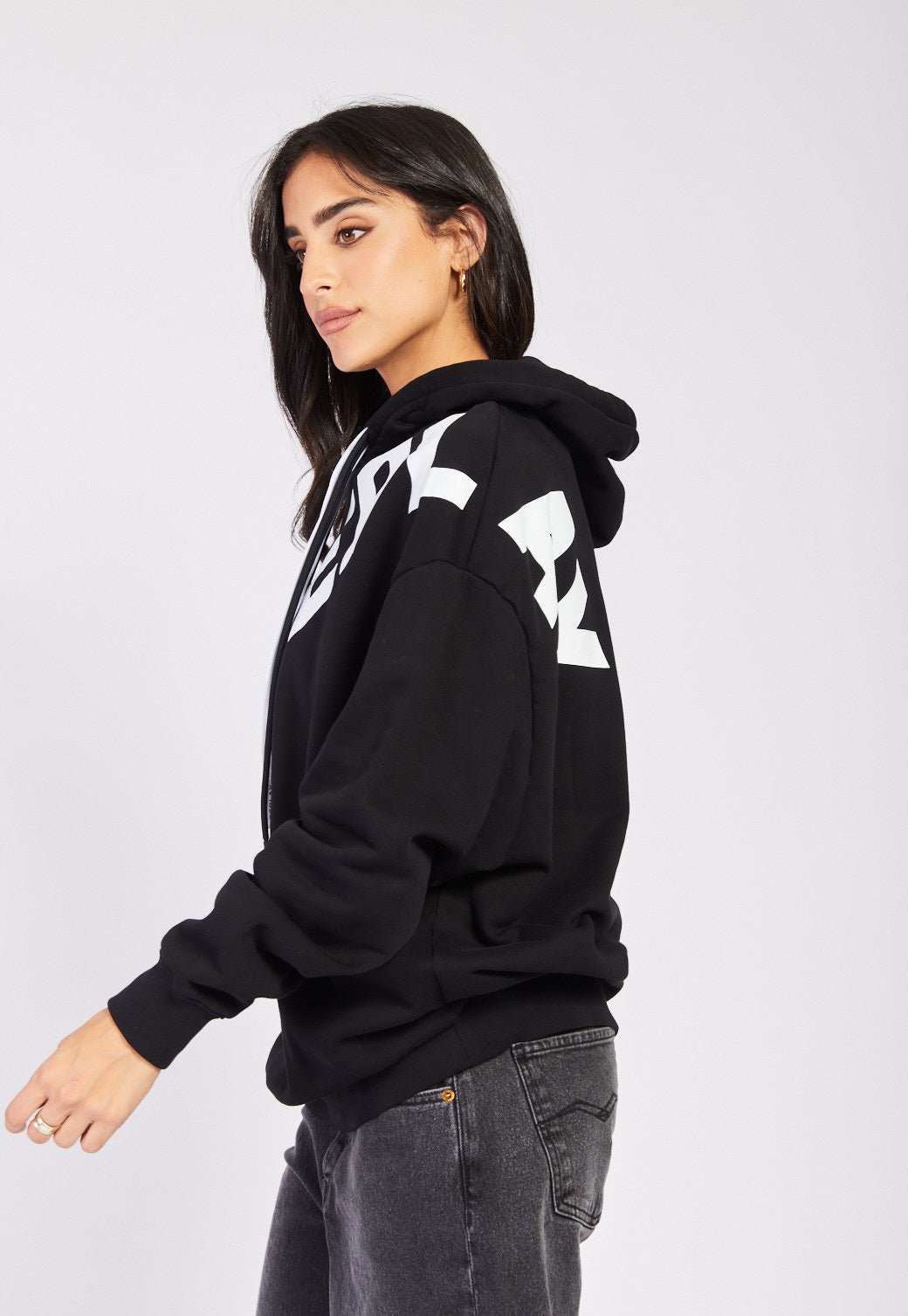 סווטשירט פוטר אוברסייז נשים - Replay