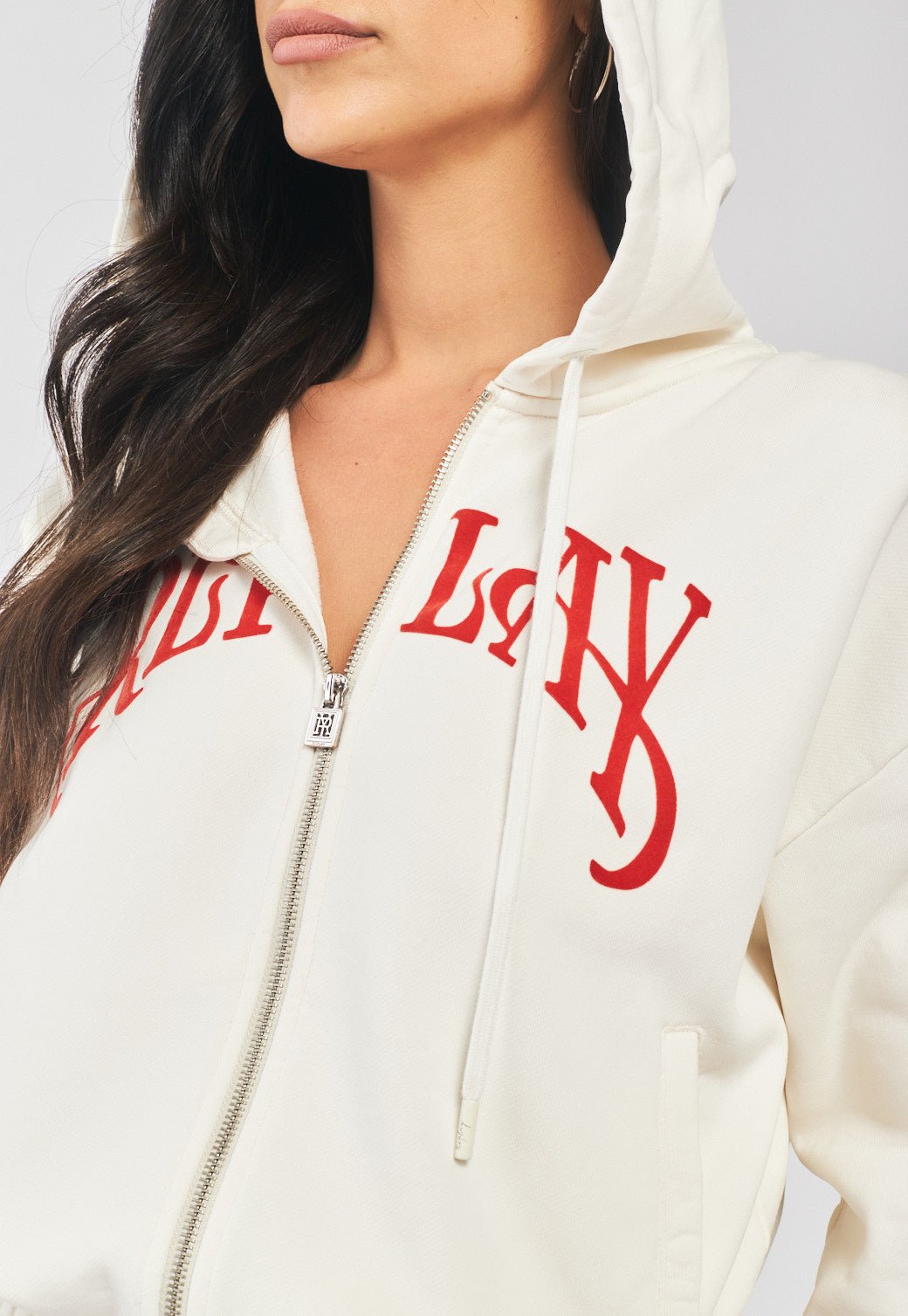 סווטשירט קפוצ'ון עם כיתוב נשים - Replay