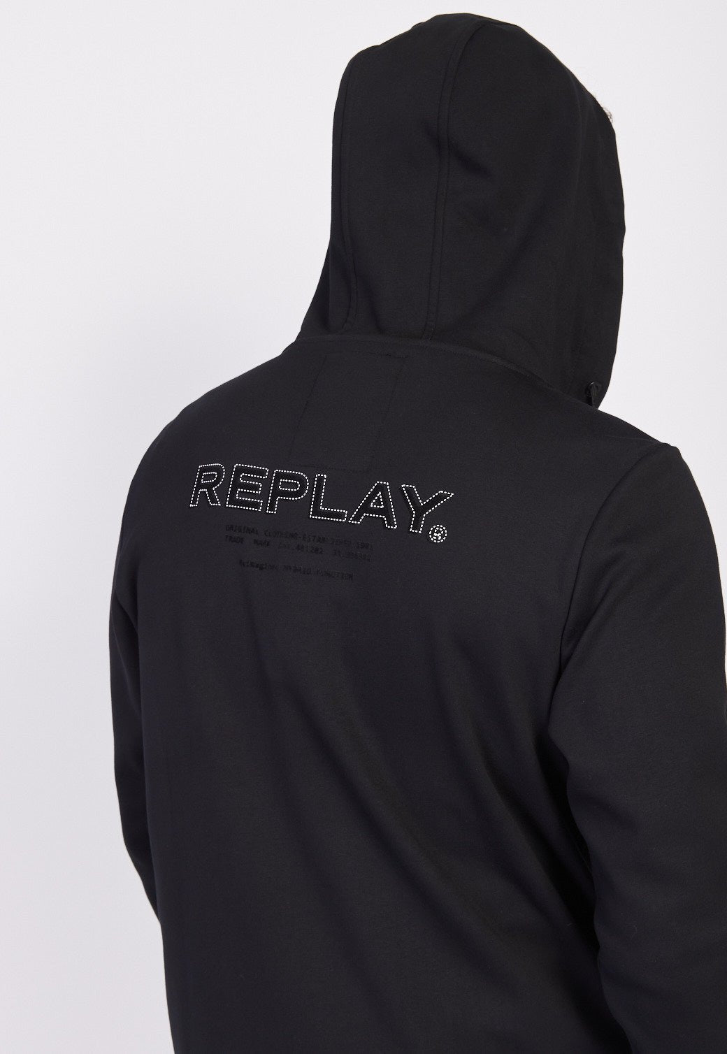 סווטשירט קפוצ'ון מרוכסן גברים - Replay