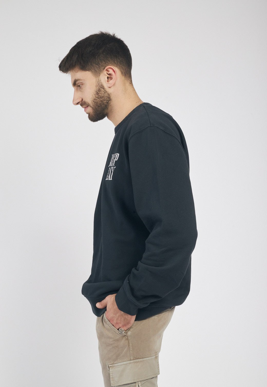 סווטשירט עם לוגו גברים - Replay