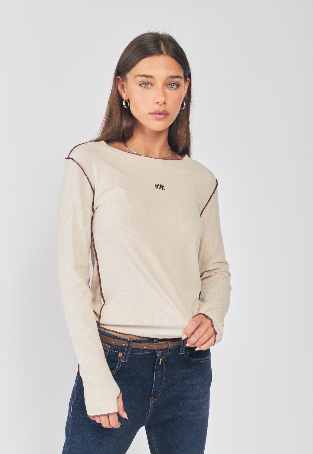 חולצה ארוכה נשים - Replay