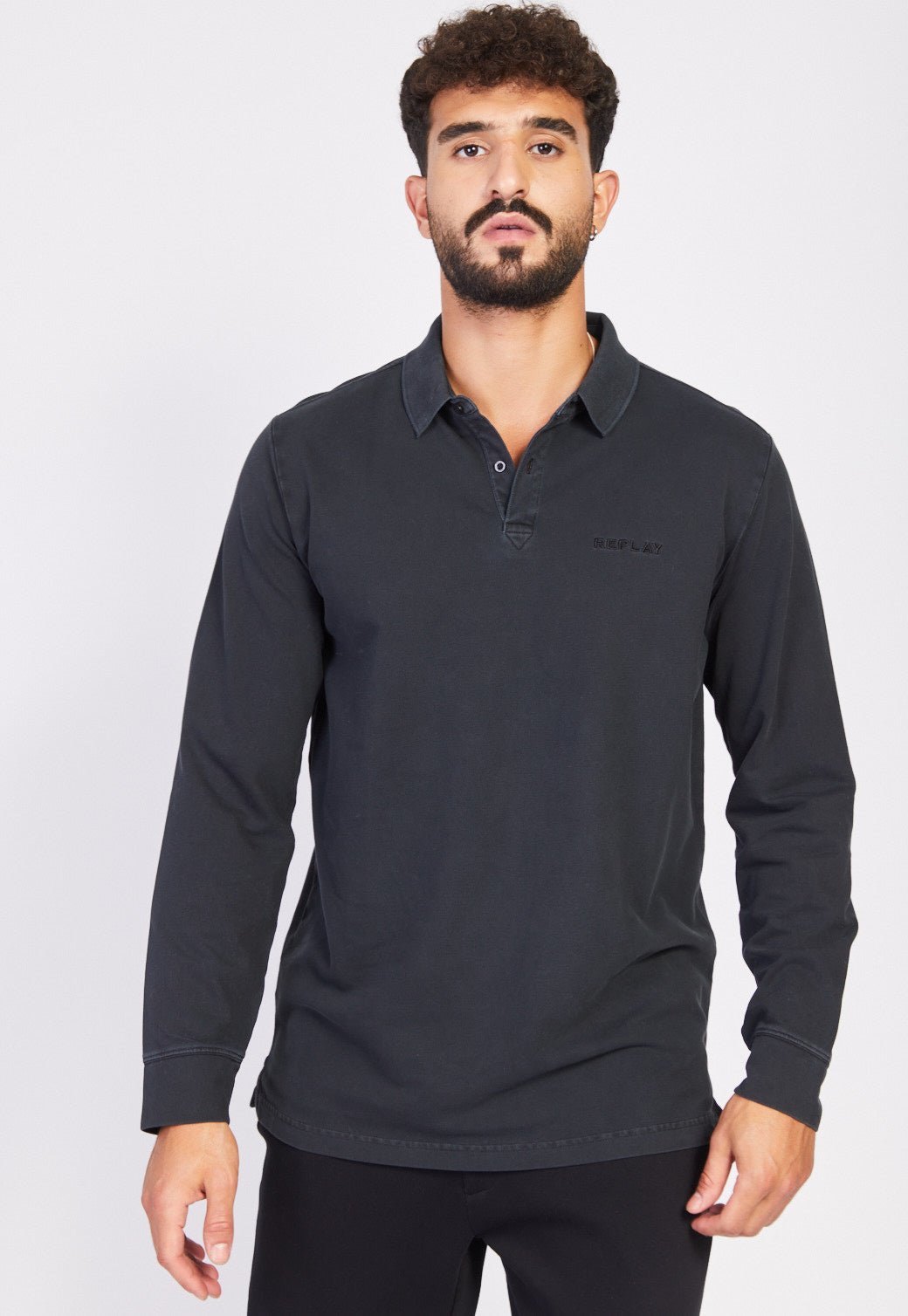 חולצה מכופתרת גברים - Replay