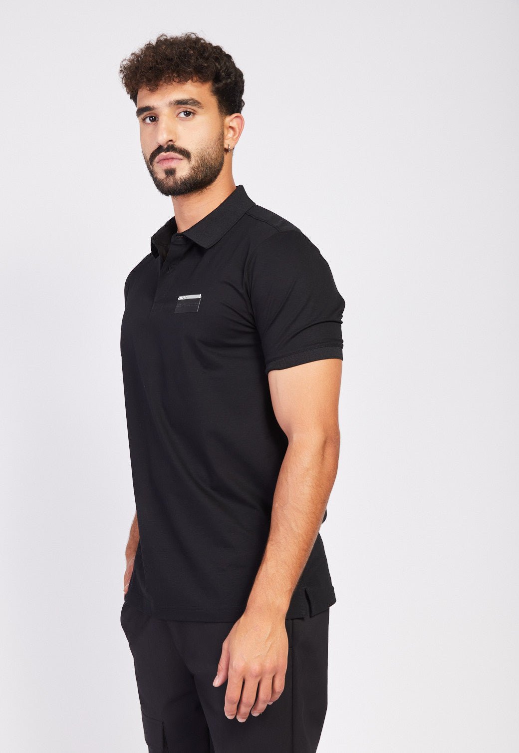 חולצת פולו קצרה מרצרייז גברים - Replay