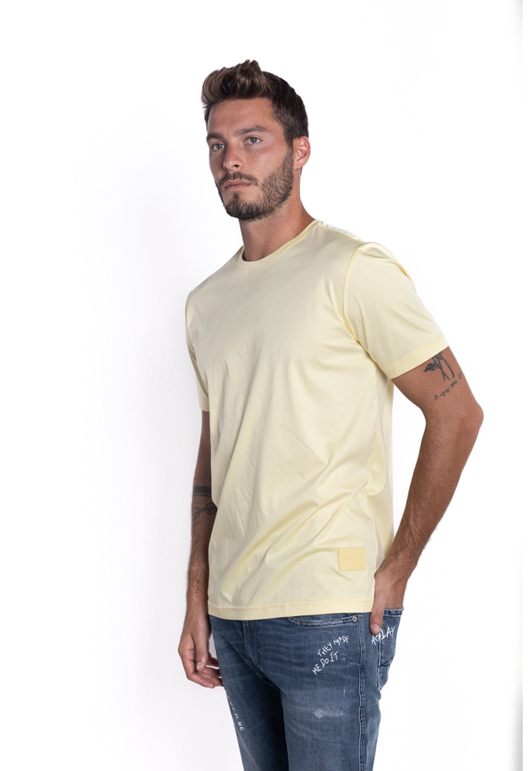 חולצת טי פימה לגברים - Replay